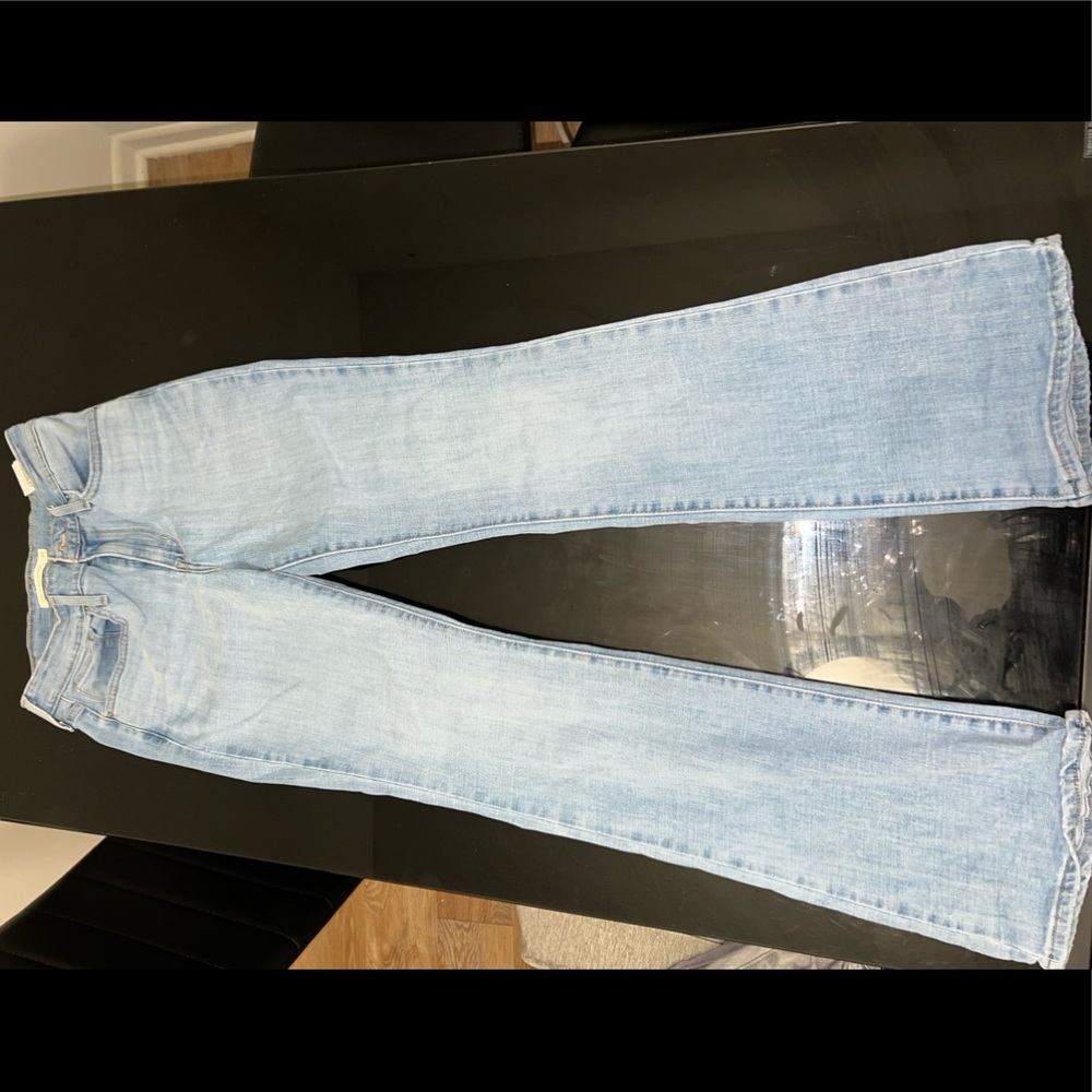 Levy Bootcut Flare Jean Washed Blue